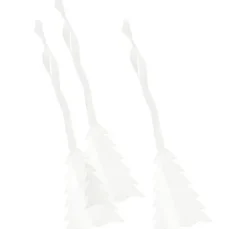 Acrylanhänger "Tannenbaum" mit Band, 3er-Set