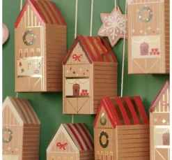 Adventskalender Bastelset "Weihnachtsmarkt"