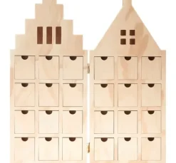 Adventskalender "Haus", aufklappbar