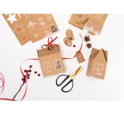 Adventskalender-Set "Lebkuchenhaus"
