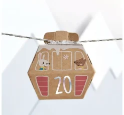 Adventskalender-Set "Snow Village"