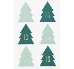 Adventskalendersticker "Christmas Tree"