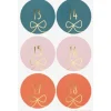 Adventskalendersticker "Round Bows"