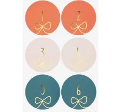 Adventskalendersticker "Round Bows"