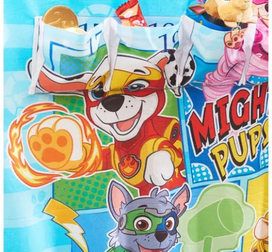 Adventskalender Stoffpanel "Paw Patrol Mighty Pups", ca. 150 x 80 cm