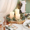 Adventskerzen "Rustic", abgestuft, 4er-Set