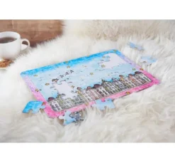 AKADEMIE Aquarellkasten mit 24 halben Näpfchen
