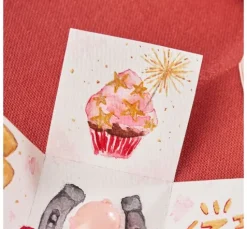 AKADEMIE Aquarellkasten mit 24 halben Näpfchen