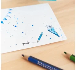 AKADEMIE Aquarellkasten mit 24 halben Näpfchen