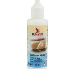 Alabaster‑Kleber