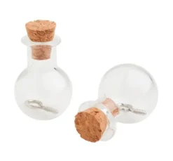 Anhänger Glasflasche
