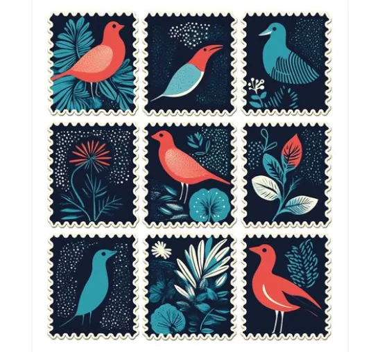 Art Stickers "Faraway Mail"