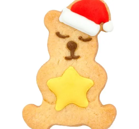 Ausstechform "Weihnachtsteddybär"