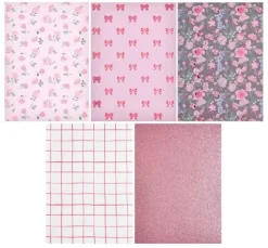 Bastelpapier-Block "La Vie En Rose"