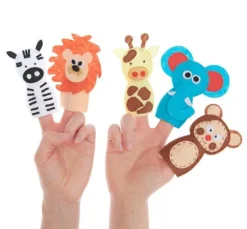 Bastelset Fingerpuppen "Tiere"