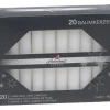 Baumkerzen durchgefärbt, 20er-Pack
