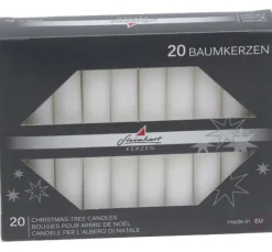 Baumkerzen durchgefärbt, 20er-Pack