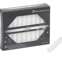 Baumkerzen durchgefärbt, 20er-Pack
