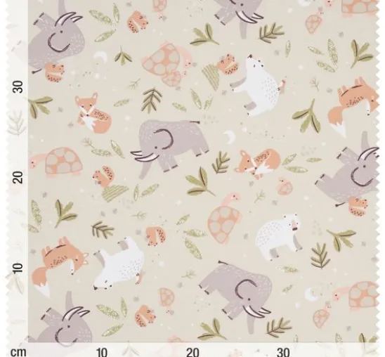 Baumwoll-Stoff "Animals"