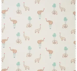 Baumwoll-Stoff "Flying Elephants"