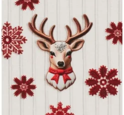 Baumwoll-Stoff "Nordic Reindeer"
