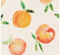 Baumwoll-Stoff "Orangen", Acryl beschichtet