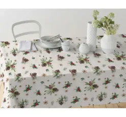 Baumwoll-Stoff "Xmas", Acryl beschichtet