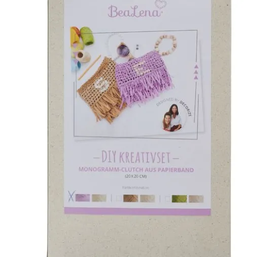 BeaLena DIY Kreativset "Clutch aus Papierband"