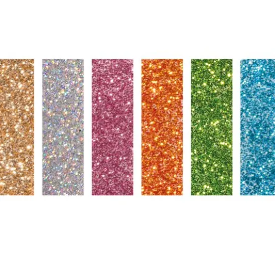 Bio-Glitter "Mini Farbmix", 6 x 2 g