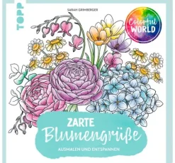 Buch "Colorful World - Zarte Blumengrüße"