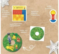 Buch "Das Adventskalender-Verbastelbuch für die Allerkleinsten. Türkranz"