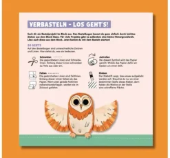 Buch "Der Verbastelblock für kreative Kids. Kunterbunter Spaß"
