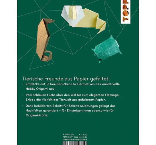Buch "Faszinierende Origami-Tierparade"