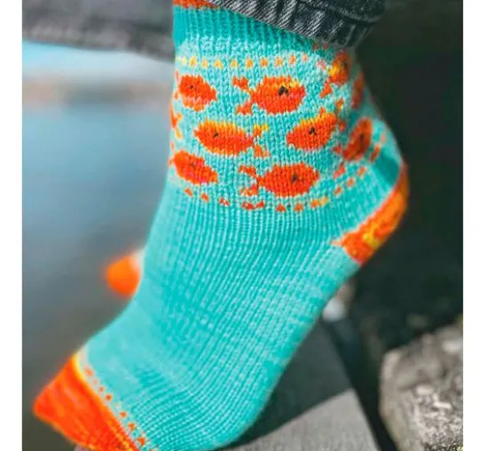 Buch "Geniale Motivsocken stricken"