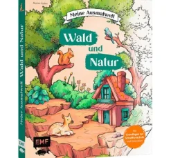 Buch "Meine Ausmalwelt: Wald und Natur"