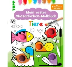 Buch "Mein erster Wasserfarben-Malblock - Tiere"