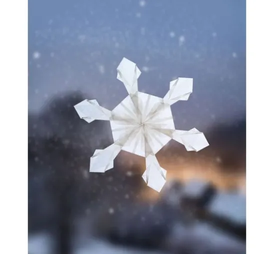 Buch "Schneekristalle aus Transparentpapier"