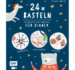 Buch "24 x Basteln mit Kindern - Weihnachtliche Projekte für Kindergarten und Vo