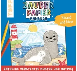 Buch "Zauberpapier Malbuch Strand und Meer"