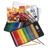 Buntstifte im Metallkasten, 60 Stück