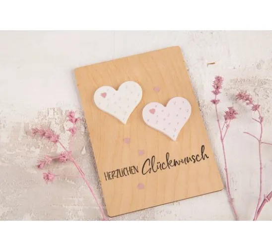 BUTTERER Stempel "Herzlichen Glückwunsch"