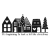 BUTTERER Stempel "Little town"