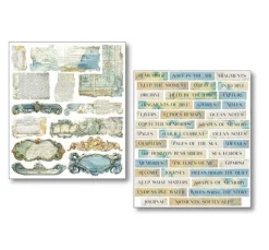 Ciao Bella Art Stickers "Edge of the Ocean", 14 x 12 cm