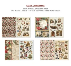 Ciao Bella Junk Journal & Ephemera Book "Cozy Christmas"