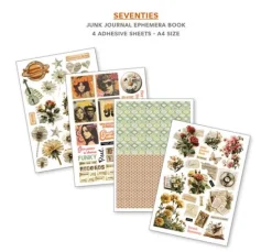 Ciao Bella Junk Journal & Ephemera Book "Seventies"