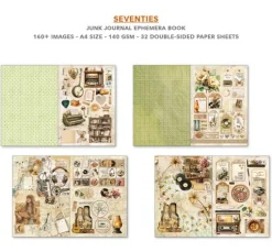 Ciao Bella Junk Journal & Ephemera Book "Seventies"