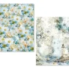 Ciao Bella Motiv-Strohseiden Sortiment "Edge of the Ocean", 8er-Set