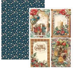 Ciao Bella Papier-Set "Merry & Bright"