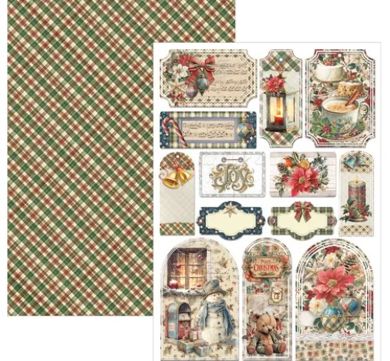 Ciao Bella Papier-Set "Merry & Bright"