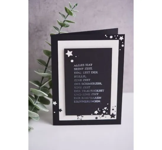 Clear Stamps "Alles hat seine Zeit"